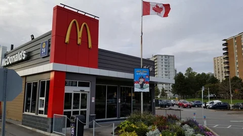 McDonalds 1 Stock Footage 101857929