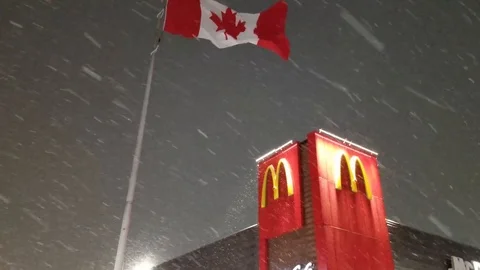 McDonalds 3 Stock Footage 102070066