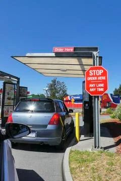 McDonalds - Drive Through Stock Photos