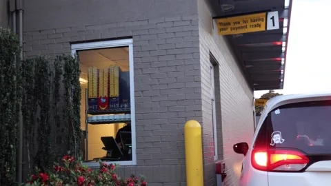 Mcdonalds Drive Thru Stock Footage ~ Royalty Free Stock Videos | Pond5
