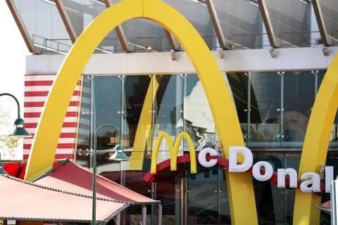 McDonalds Logo Fotos de archivo