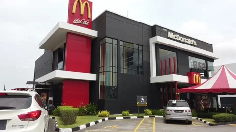 McDonald's in Malaysia Stock Footage 135790093