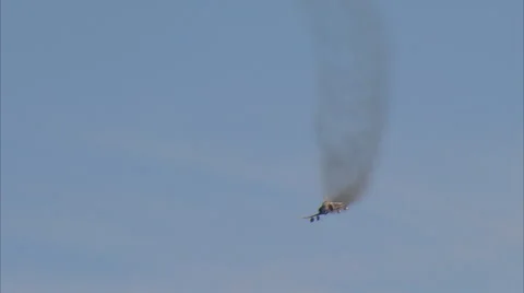 McDonnell Douglas F-4 Phantom High Speed Fly By CU Stock Footage 41779499
