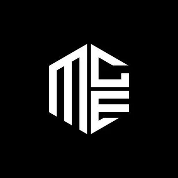 MCE logo MCE icon MCE monogram MCE letter minimalist Circle flat Unique mod.. Stock Illustration