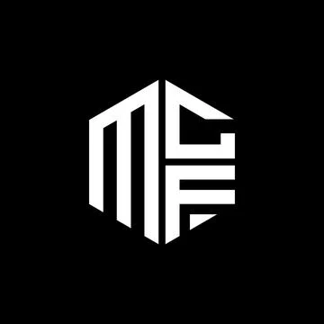 MCF logo MCF icon MCF monogram MCF letter minimalist Circle flat Unique mod.. Stock Illustration