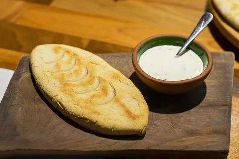 Mchadi, cornbread Stock Photos