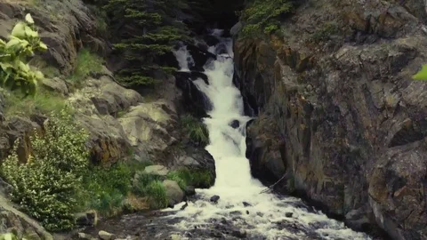 McHuge Falls Stock Footage 78319657