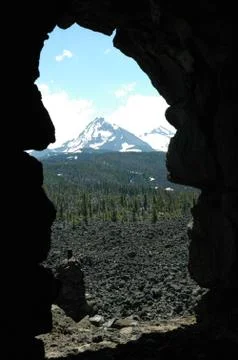 McKenzie Pass Stock Photos