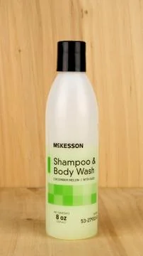 McKesson shampoo bottle Stock Photos