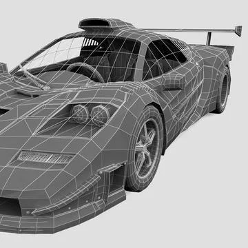 Mclaren F1 GTR ~ 3D Model ~ Download #91484588 | Pond5