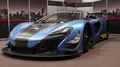 McLaren GT racing car exhibition at fair Hannover Messe ABF 4k or 4k+ Resolution
