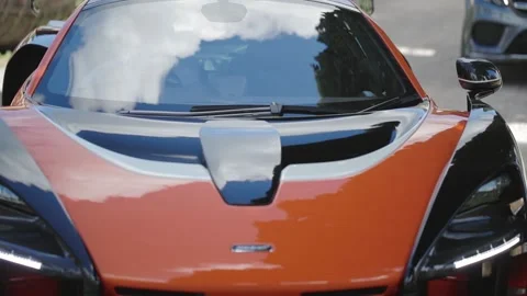 McLaren moving Stock Footage 143483332
