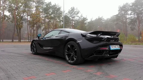 Mclaren speedtail  car Video stock 119145853