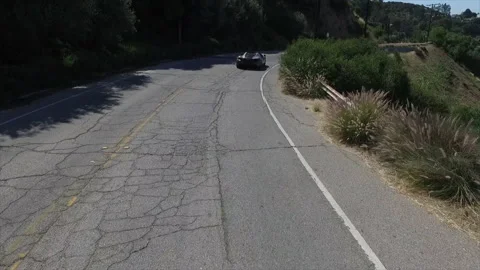 McLaren Tracking Profile Stock Footage 132471304