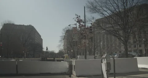 McPherson Square, Washington DC Pan Video stock 147152890