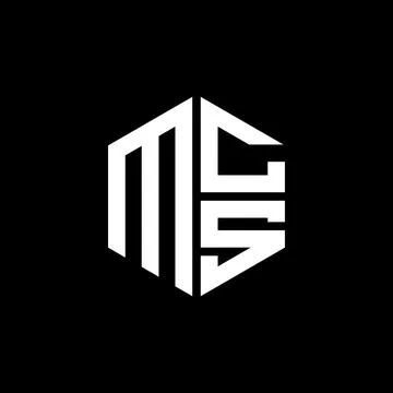 MCS logo MCS icon MCS monogram MCS letter minimalist Circle flat Unique mod.. Stock Illustration