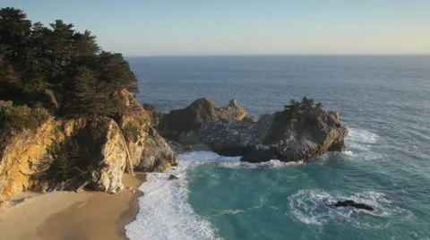 McWay Cove and Falls Video stock 38927190