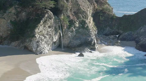 McWay Falls Big Sur Stock Footage 57929650
