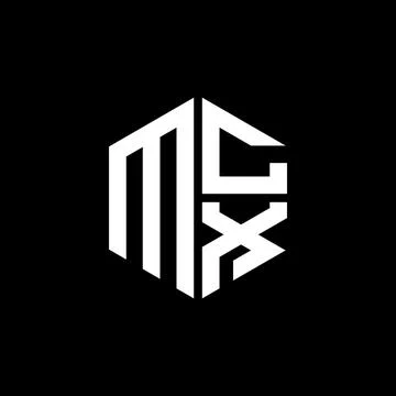 MCX logo MCX icon MCX monogram MCX letter minimalist Circle flat Unique mod.. Stock Illustration