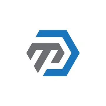 MD Letter monogram Initial Logo Design Template Vector Illustration. MD ele.. Illustrazione stock