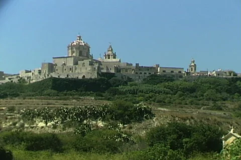 Mdina Vídeo Stock 818919
