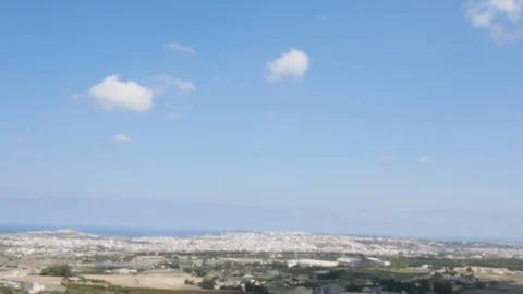 Mdina, Malta, landscape of Mtarfa Stock Footage 117605445
