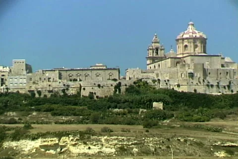 Mdina-ws-pan Stock-Footage 818916