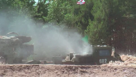 MDK in action on Army Games-2017 Stock Footage 122987118