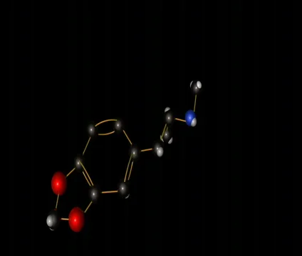 MDMA - ecstacy molecule Видео 517516