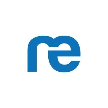 ME Letter monogram Initial Logo Design Template Vector Illustration. ME ele.. Stock Illustration