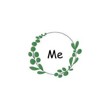 Me sign icon in frame. Vector illustration eps 10 Stock Illustration