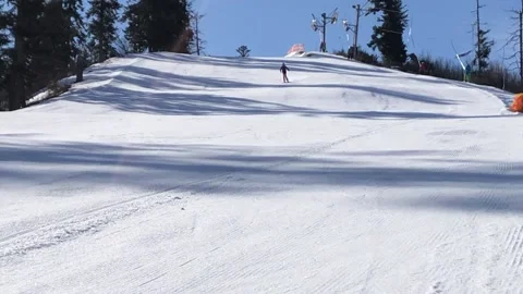 Me skiing in Slovakia Stock Footage 176889715