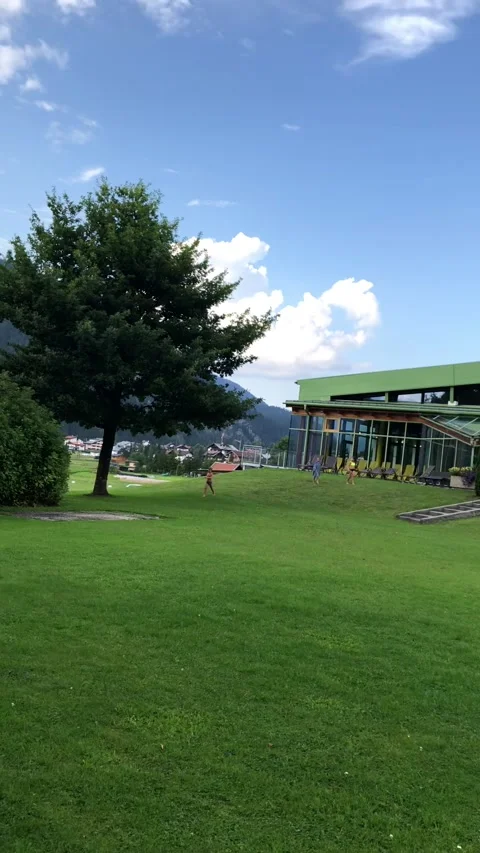 Me walking in the grass in summer in Austria Stock Footage 161785798