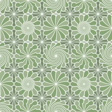 Meadow - abstract seamless pattern Stock Illustration