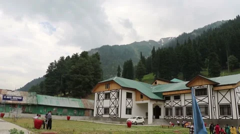 “Meadow of Gold”, Sonmarg Stock Footage 68835796