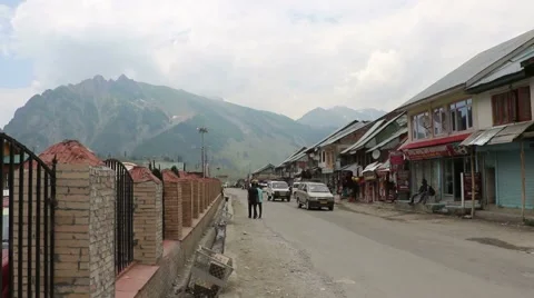 “Meadow of Gold”, Sonmarg Stock Footage 68836315