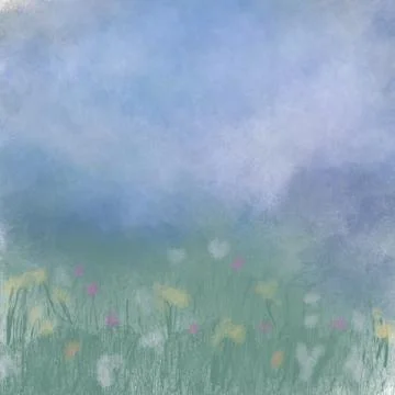 Meadow Stock Illustration