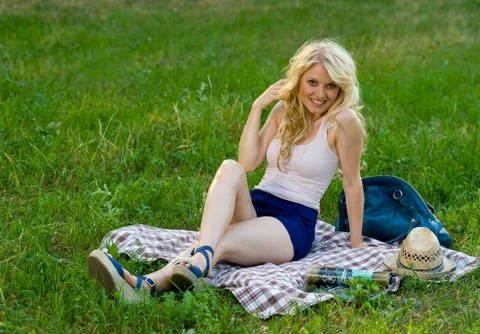 On the meadow Stock Photos