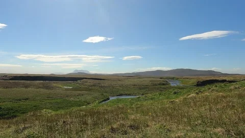 Meadow at summer time- timelapse with clouds 動画素材 168629404