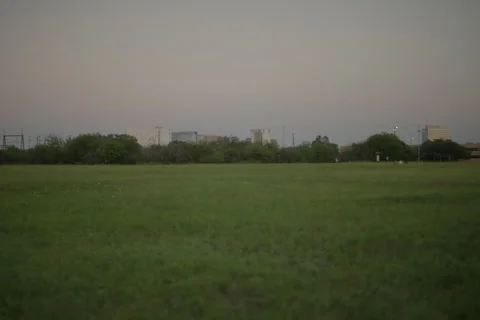 Meadow at sunset Stock Footage 278449023