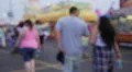 Meadowlands Fair Midway Defocused HD Footage