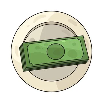 Meal Allowance illustration Stock Illustration
