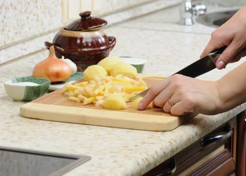 Meal preparation Stock Photos