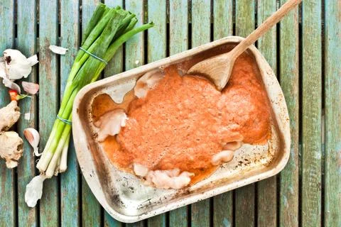 Meal preparation Stock Photos