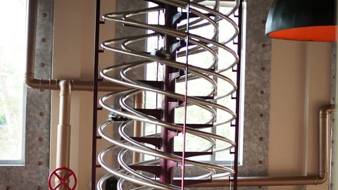 Meal in the restaurant on the rollercoaster Stock Footage 221179943