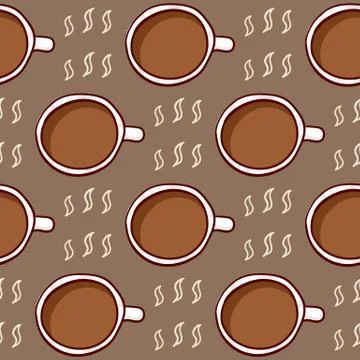 Meal seamless pattern Stock Illustration