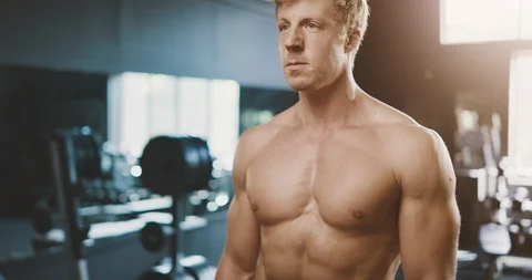 A mean, lean, lifting machine Stock Footage 126787307