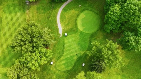 Meandering Pathways - West Hill Golf Course - Syracuse, NY Vídeos de archivo 336527383