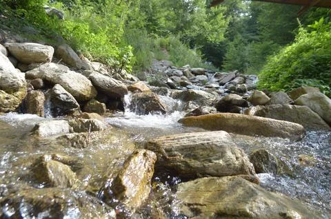 The Meandering River Foto stock