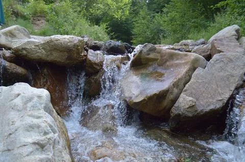 The Meandering River Foto stock